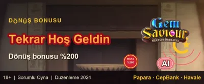 Haftalık VIP Nakit İadesi promotion banner